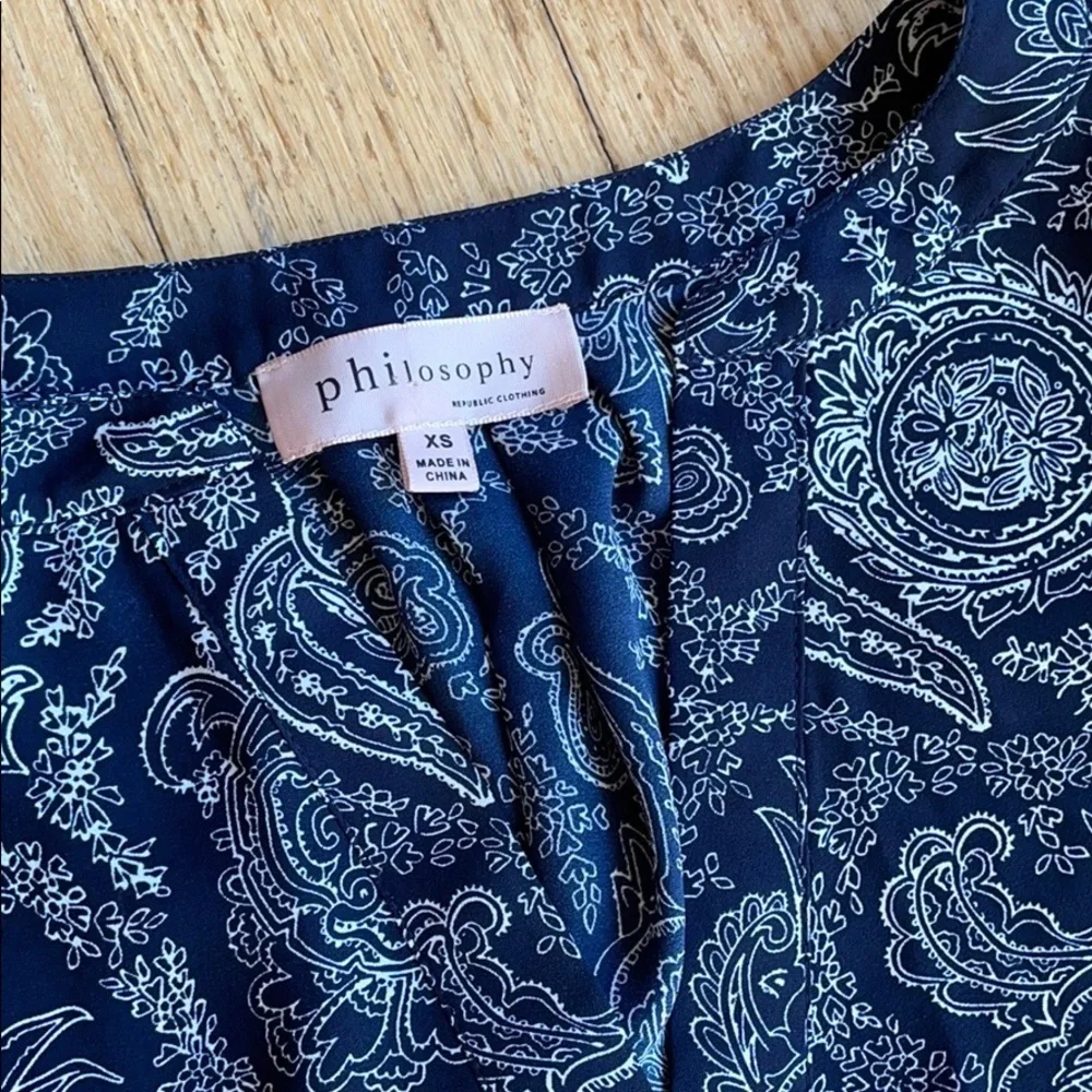Philosophy sleeveless top